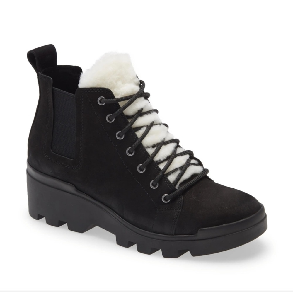 Eileen Fisher Womens Calm Ankle Booties Black Size 7.5 new